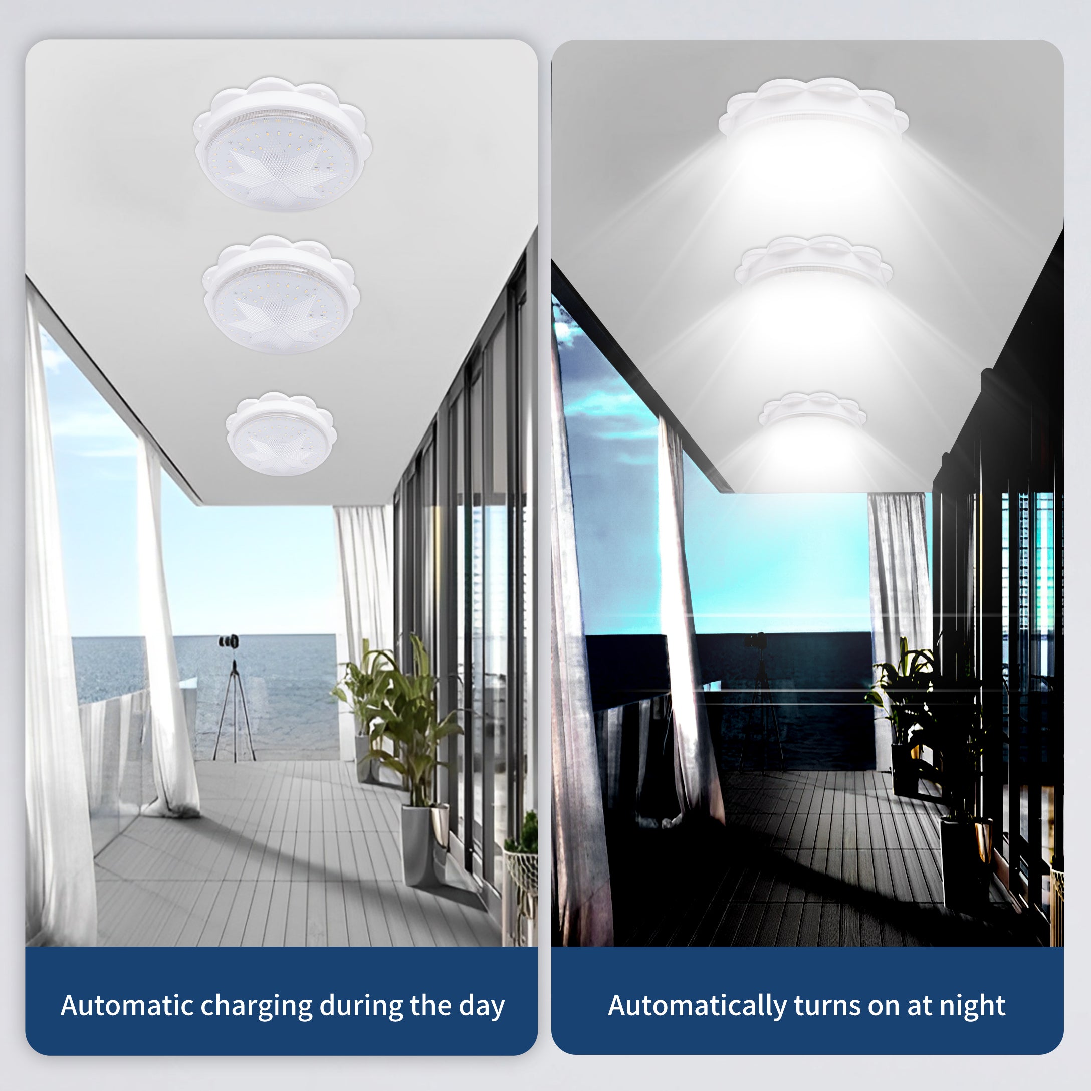 Solar Ceiling Light