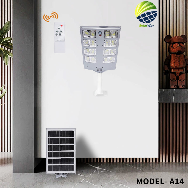 Commercial LED Solar Street Light - Motion Sensor A14