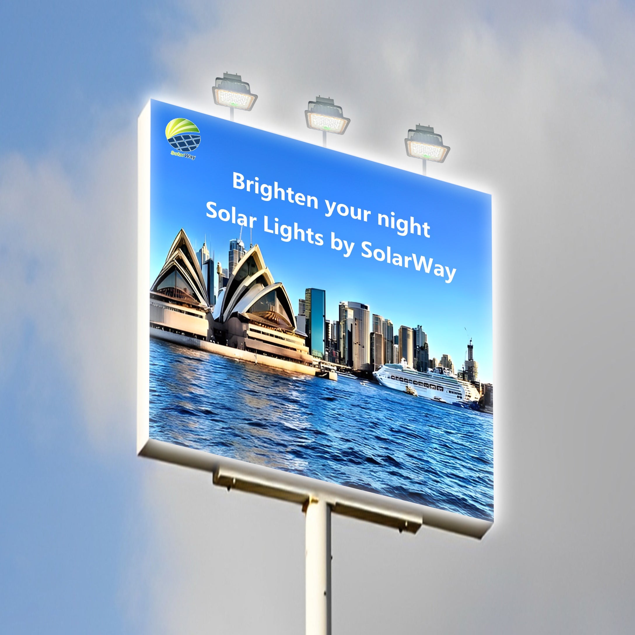 Solar Billboard Light
