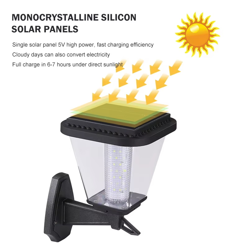 LanternGlow Solar Wall Light TB-3629