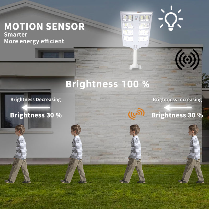 Commercial LED Solar Street Light - Motion Sensor A14