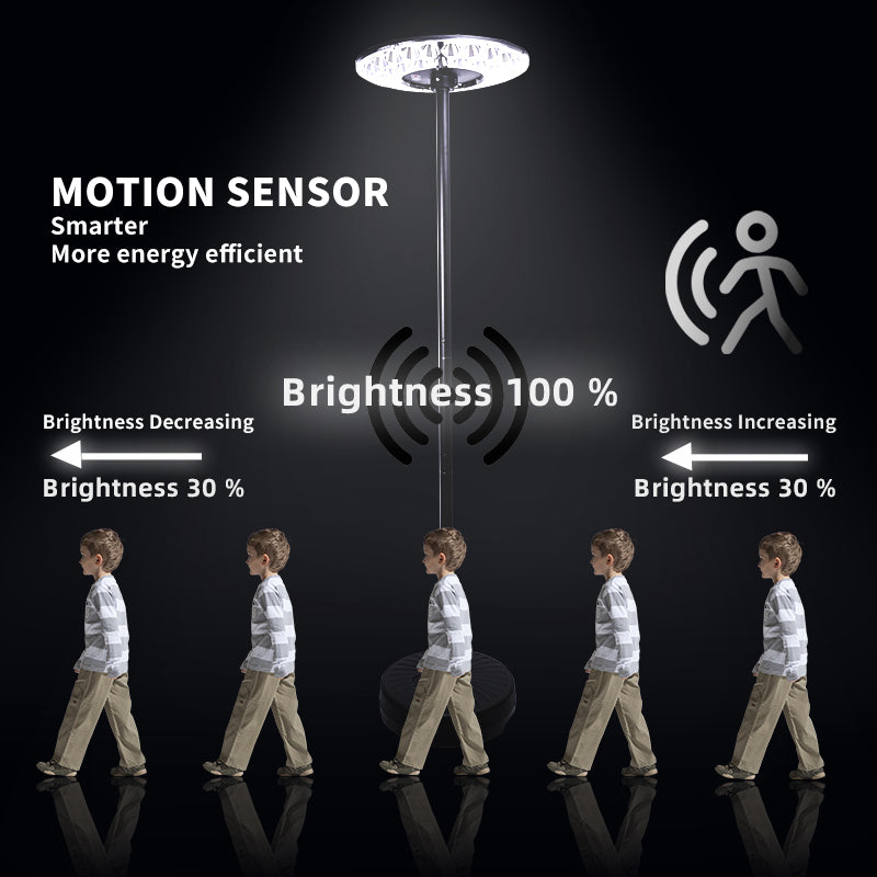 UFO-Shaped Solar Garden Light - A7