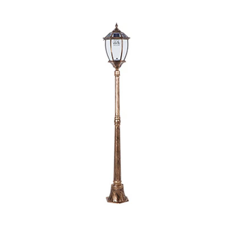 SolarWay Copperwick  – Solar Post Light Bronze Finish 165cm (Pole Sold Separately)