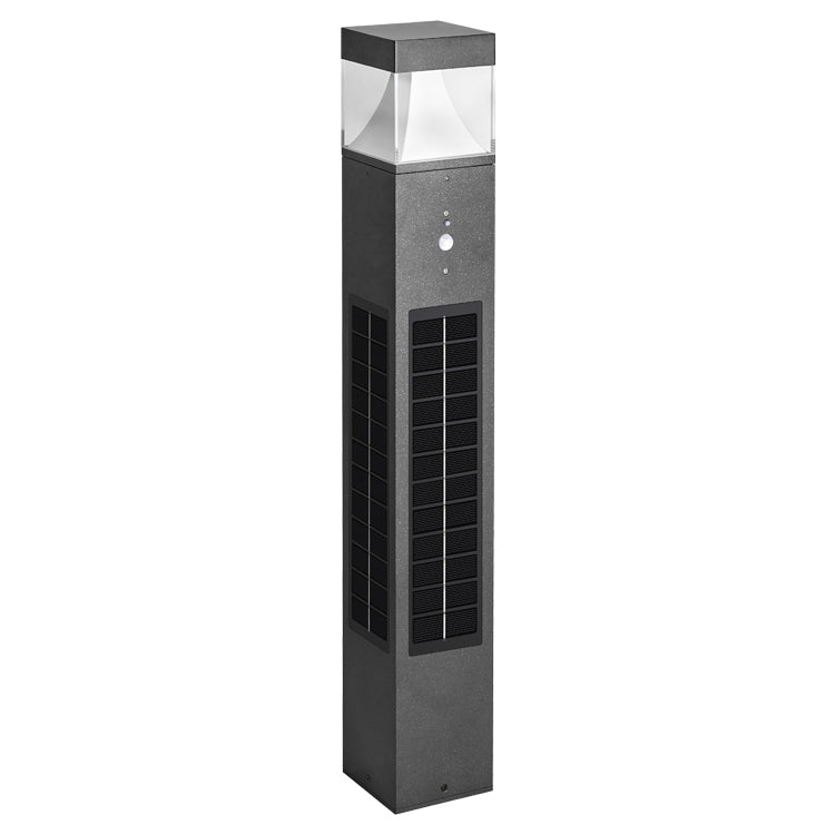 LumaTower Pro – Solar Lawn Light (80cm, Motion Sensor, Tri-Color) TC-11861